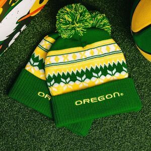 Oregon Ducks Limited Edition Pom-Pom Knit Beanie | Exclusive MBB Drop